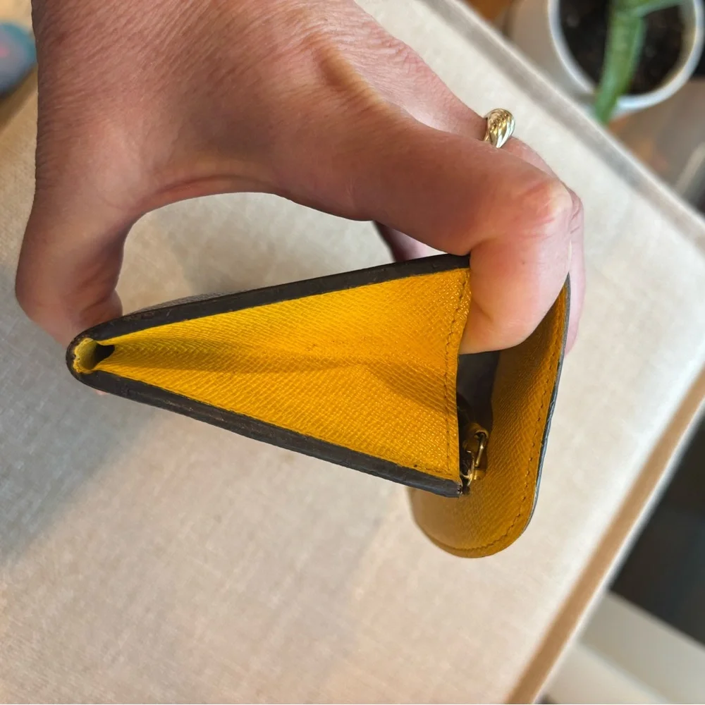 Louis Vuitton Dark Brown Monogram Clutch - Picture 9 of 12